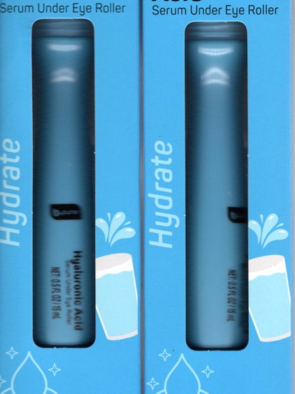 b.pure Hydrate Hyaluronic Acid Serum Under Eye Roller 2-Pack, 1.0 fl. oz.